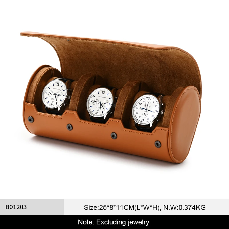 

MISHITU 1/2/3 слота, рулон для хранения часов, дорожная сумка, портативная винтажная кожаная коробка для хранения часов, сумка для хранения часов, органайзер для мужчин, подарок