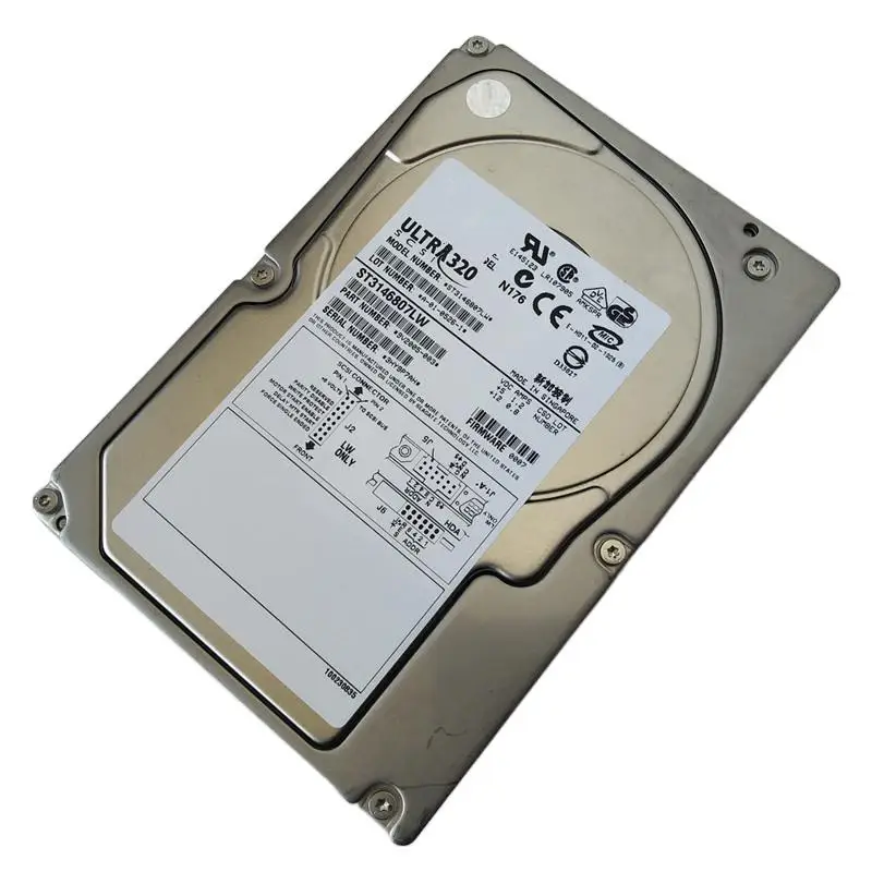 Оригинальный 100% Аутентичный ST3146807LW 146G 68Pin SCSI U320 10K