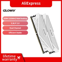 Оперативная память Gloway ddr4 8 Гб 3200 МГц 16 Гб 3000 МГц, совместимая с настольной памятью с радиатором