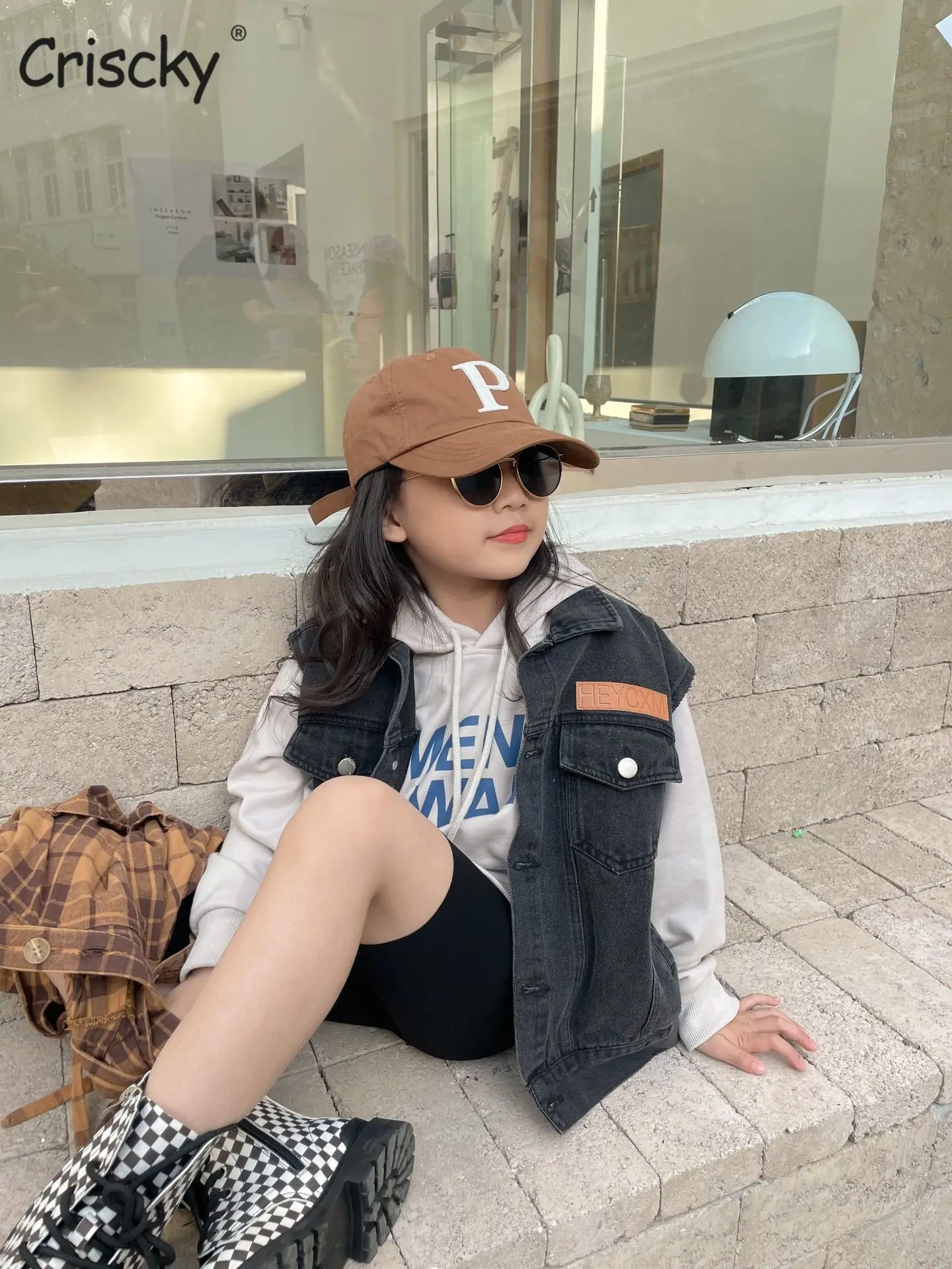 

Criscky New 2022 Kids Vest For Girls Waistcoat Toddler Girl Vest Infant Spring Waistcoat Sleeveless Jacket Children Outwear