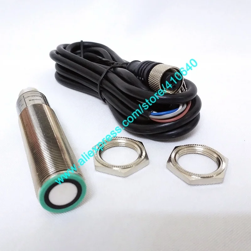 

China Smart Sensor Ultrasound Distance Sensor Transducer 0.05 mm To 1000 mm Range Adjustable 15 To 30V Supply 0 To 10V Output