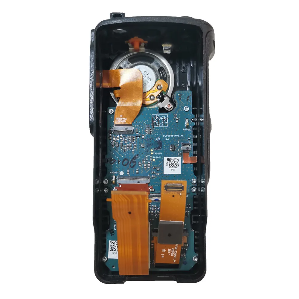 Walkie Talkie Replacement Repair Housing Case with Speaker LCD Electronic And Flexible For DGP8550e XPR7550e Two Way Radio
