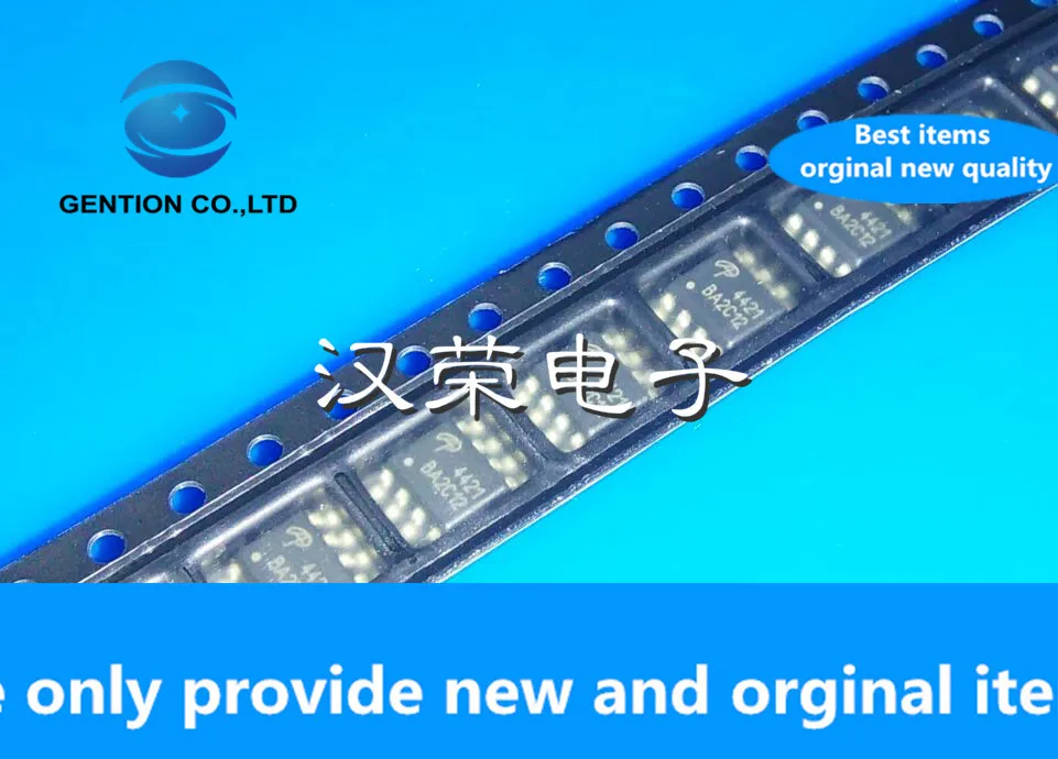 

10 шт. 100% Новый оригинальный AO4421 4421 SOP-8 MOS MOSFET P channel 60V 6.2A