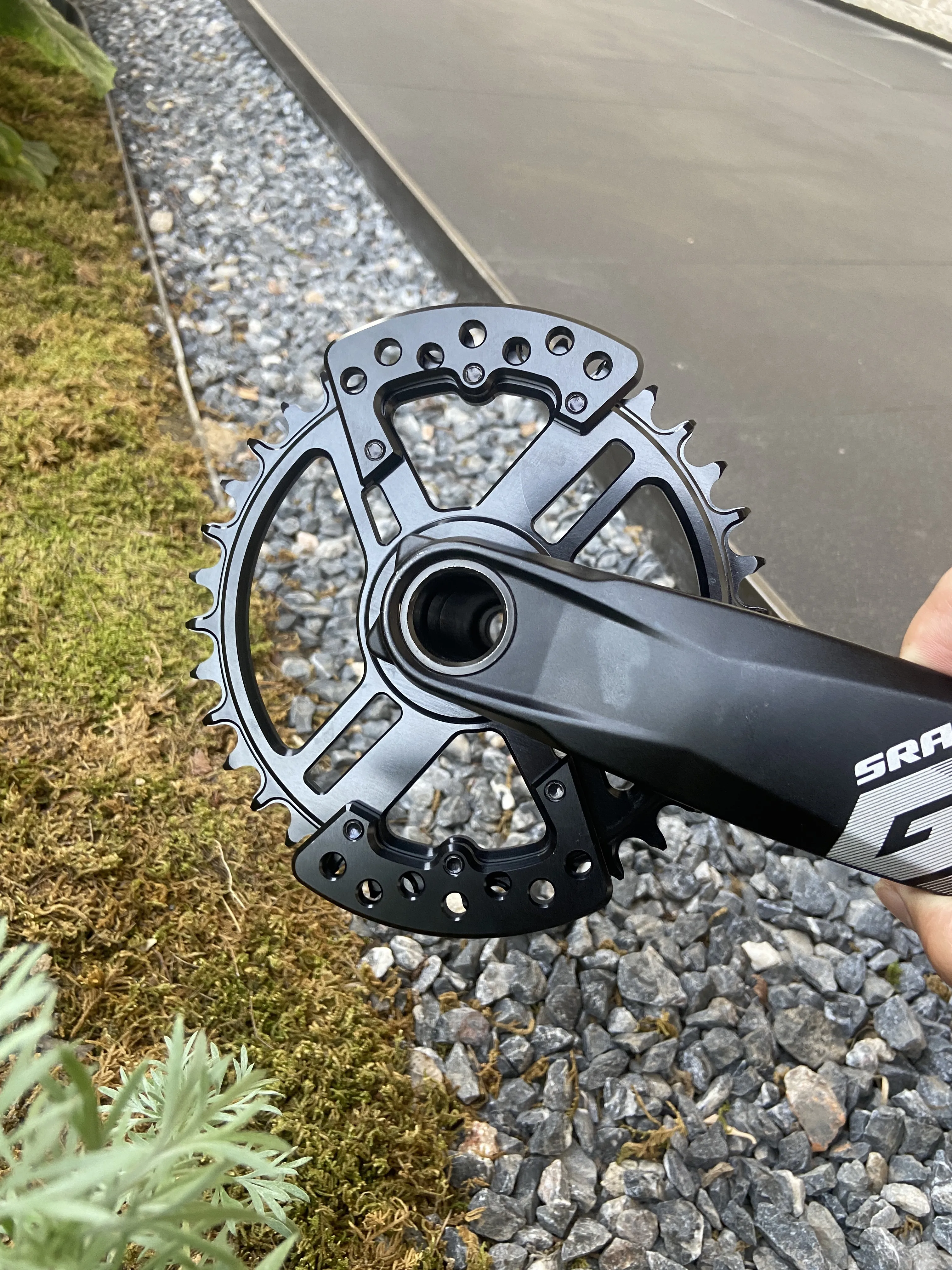 PASS QUEST Защитная пластина New XX Eagle с тремя гвоздями узкий ремень широкими зубьями