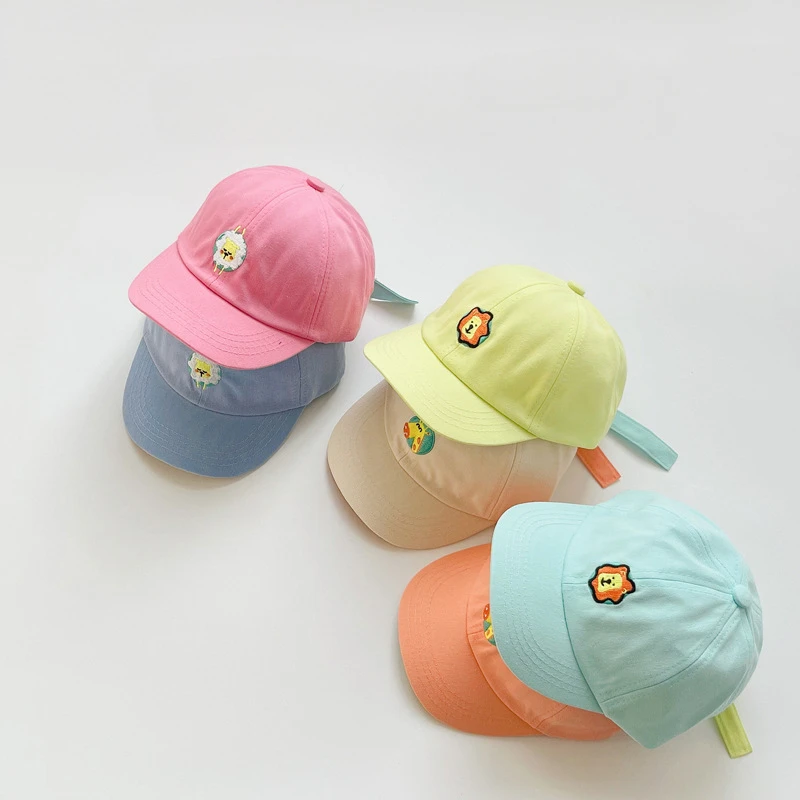 

Baby Hat Spring/Summer New Cartoon Animal Sunshade Hat Boys' Outdoor Sunshade Hat Children's Cute Baseball Hat