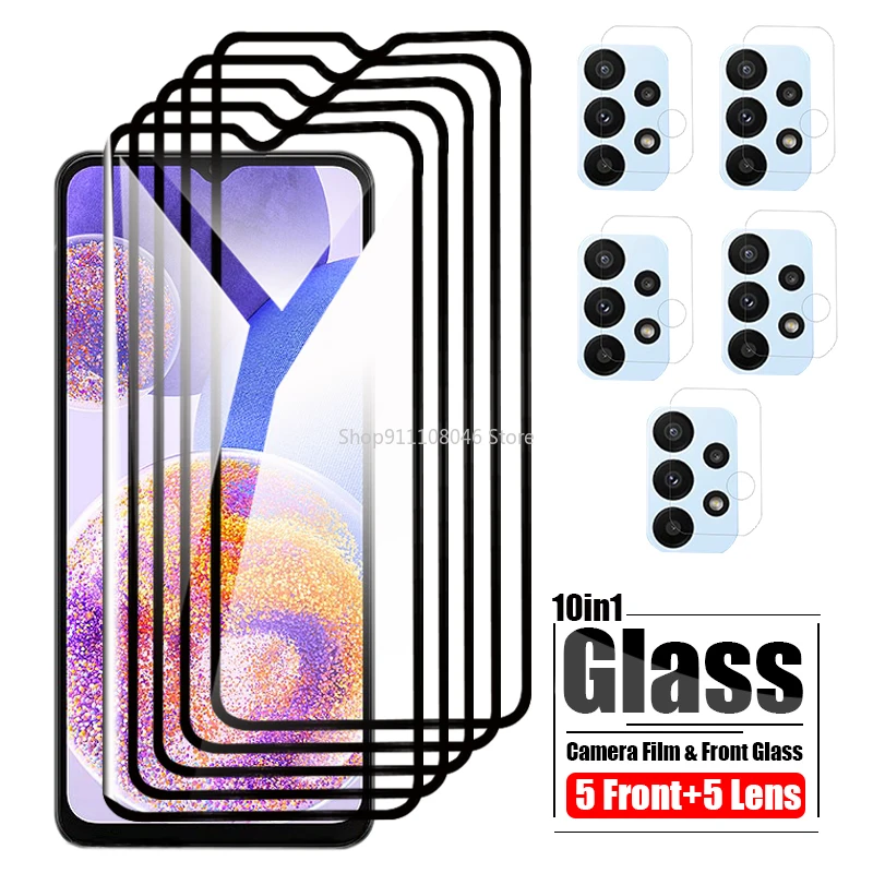 

Закаленное стекло для камеры Samsung Galaxy A23, Защитное стекло для Samsung A13 5G A03S A03 Core A12 A02S, защитная пленка для экрана