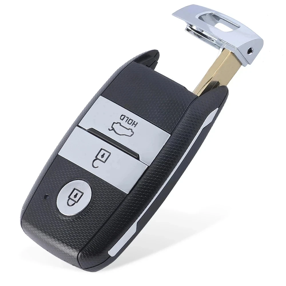 KEYECU 3 кнопки 433 МГц ID47 чип для Kia Optima 2016 2017 2018 автоматический умный пульт