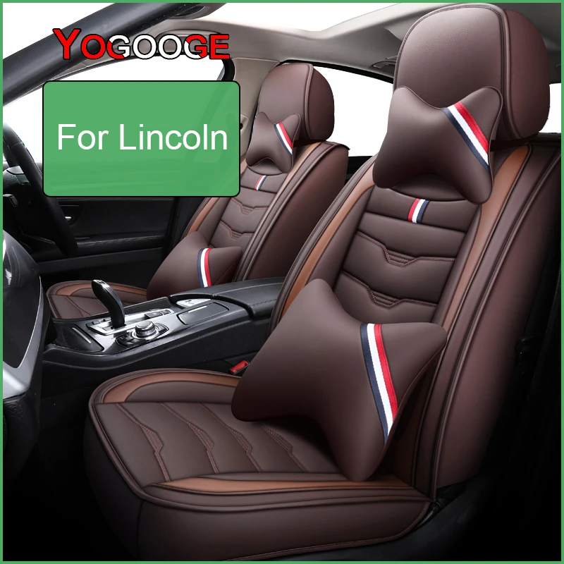 

YOGOOGE чехол на автомобильное сиденье для Lincoln MKX MKT MKS MKZ Navigator Mark Town Aviator, автомобильные аксессуары для интерьера (1 сиденье)