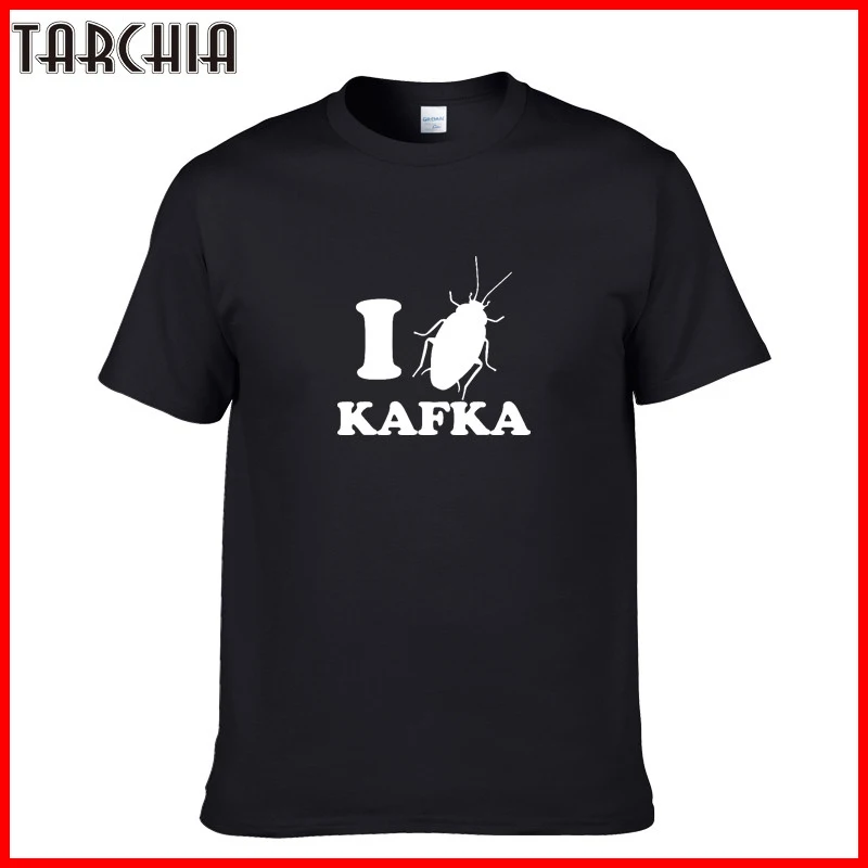 

TARCHIA 2022 Oversized New Fashion Harajuku Cheap T-shirt KAFKA Print Hip Hop Brand T Shirt Summer Men Cotton Tops Tees Homme