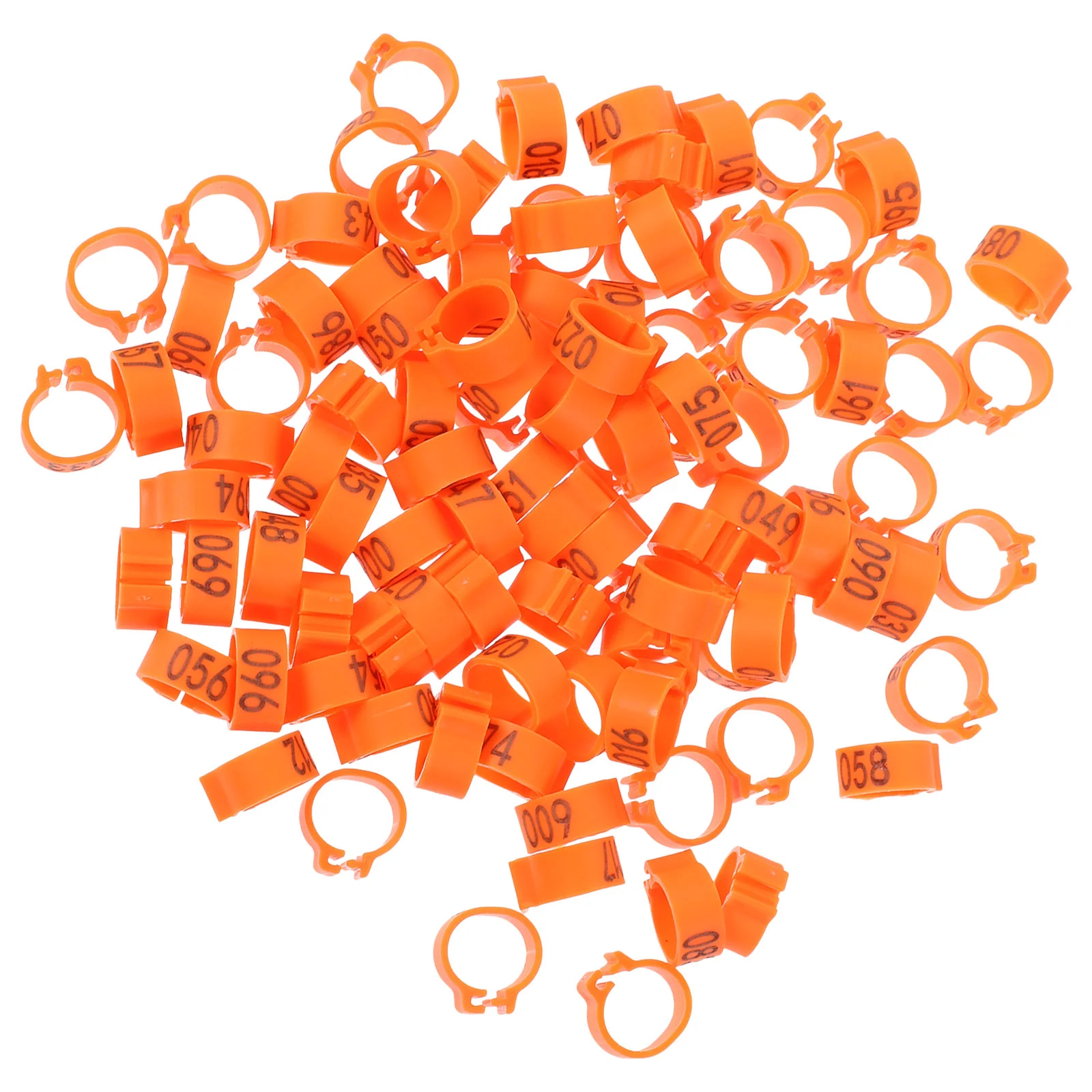 

100 Pcs Cockatiel Pigeon Leg Bands Rings Clip Leg Rings Bird Accessories Bird Foot Protector Bird Feet Pigeon Anklet