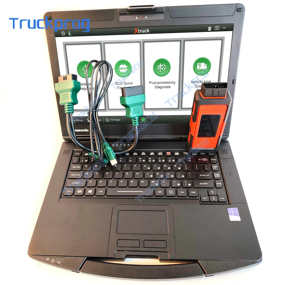 X005 Plus CF54 ноутбук принудительного регенерации DPF грузовика диагностический