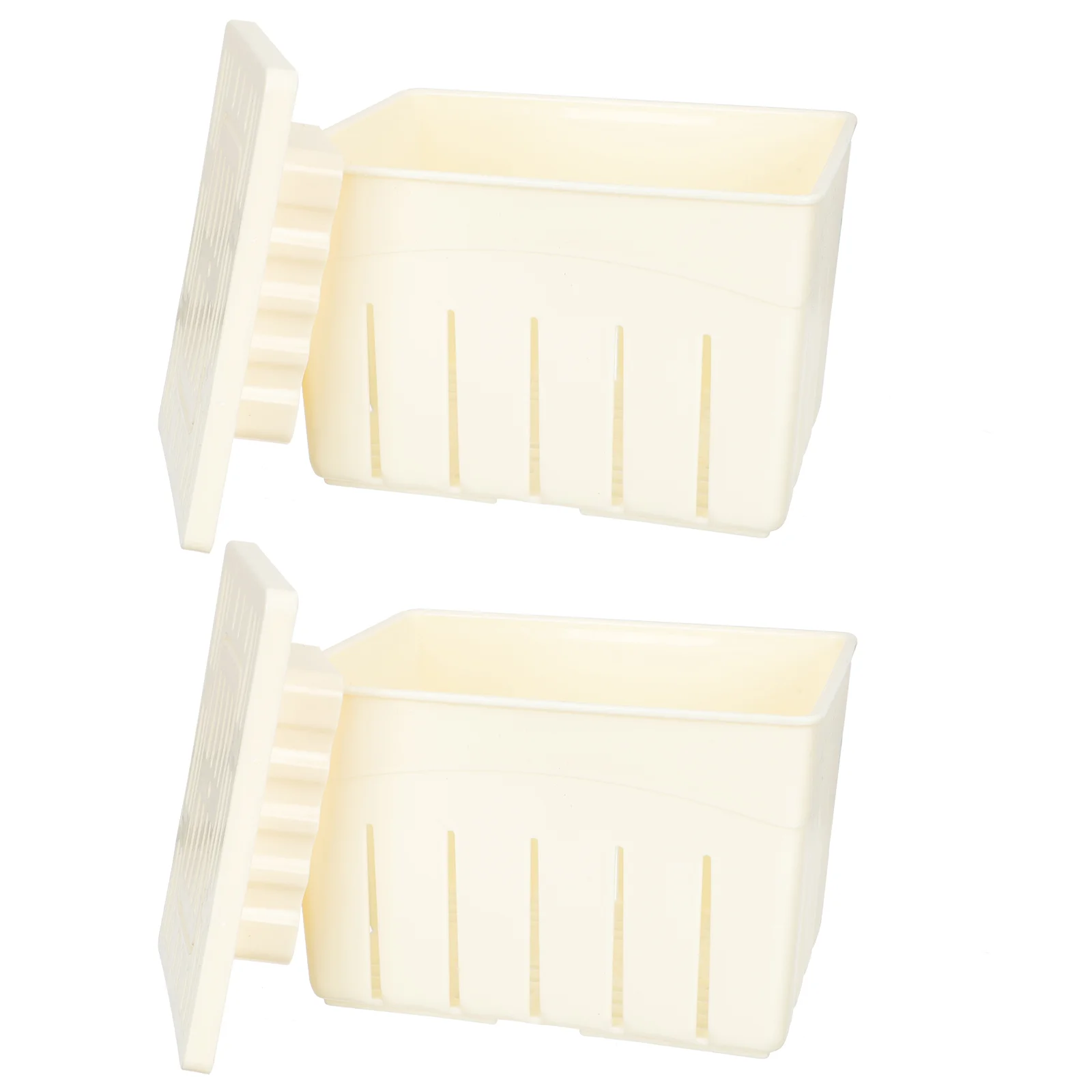 

2 Pcs Tofu Mold DIY Tools Rice Cake Self Made Sushi Press Plastic Сheese Press Homemade Tofu Maker