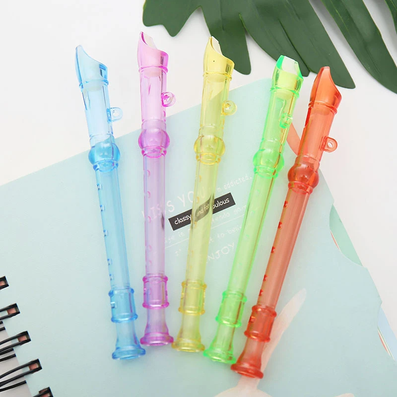 

6-Hole Simple Colorful Clarinet Plastic Flute Beginner Music Playing Wind Instruments Toy Musical Instruments For Kids