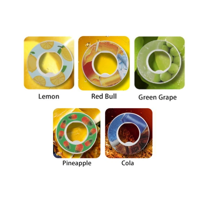 

Pods 5pcs Flavour Cola Pods 0 Sugar Used In Flavoured Drinking Bottle with Fragrance A PACK
