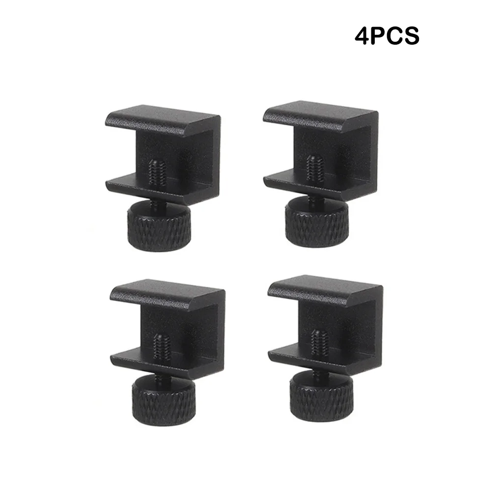 

4 Pieces Universal 3D Printer Hot Bed Clip Replacement Aluminum Alloy Printing Platform Glass Clamp Accessories