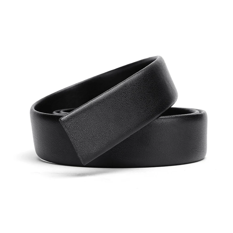 Мужские ремни без головы GOLDEN CAMEL простой кожаный ремень пряжки Модный деловой