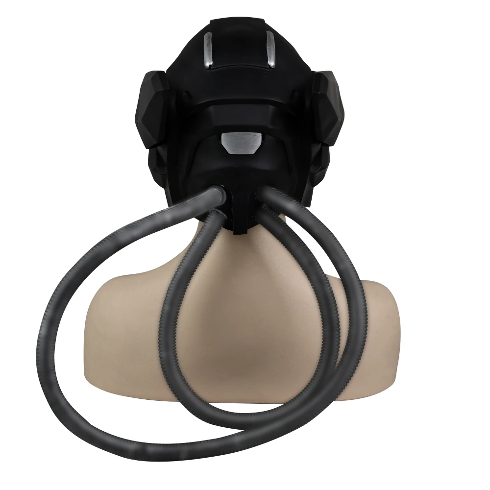 Игра VALORANT Косплей Шлем Vyse со светодиодной подсветкой ПВХ маска для лица взрослых