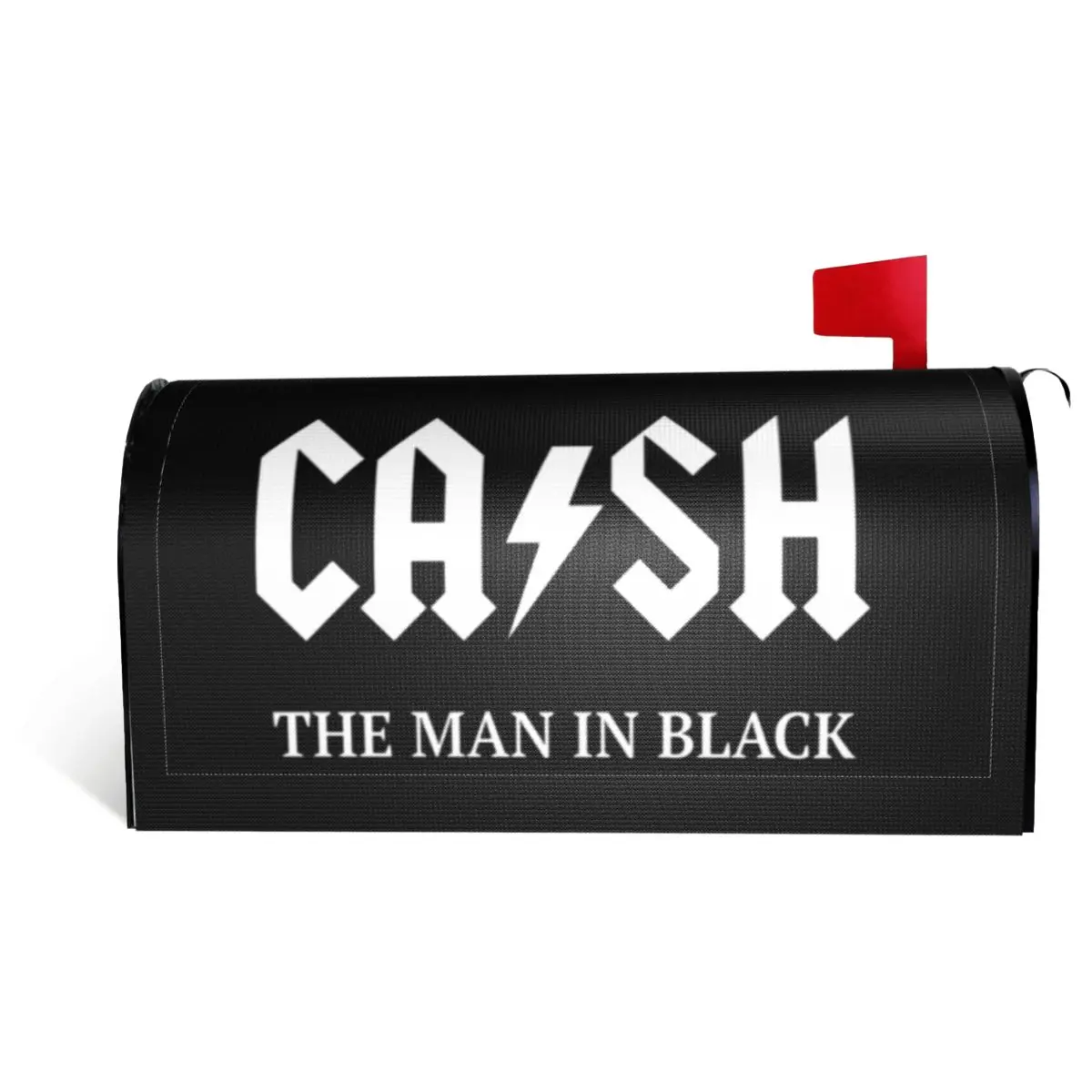 

Johnny And Cash THE MAN IN BLACKby SQ Mailbox Cover Graphic Band letter Geek Postbox