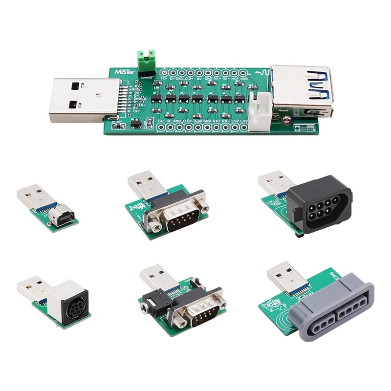 Адаптер SNAC для mr FPGA адаптеры контроллера USB 3 0 конвертер аксессуаров