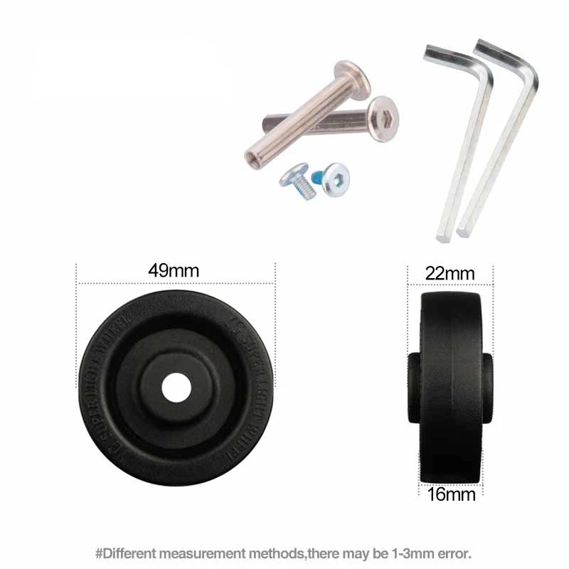 

Ролики на колесиках для багажа, Запасные детали для коробок с паролем, самолетов