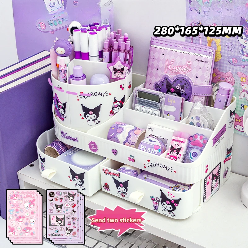 

MINISO Kuromi вращающийся органайзер для ручек