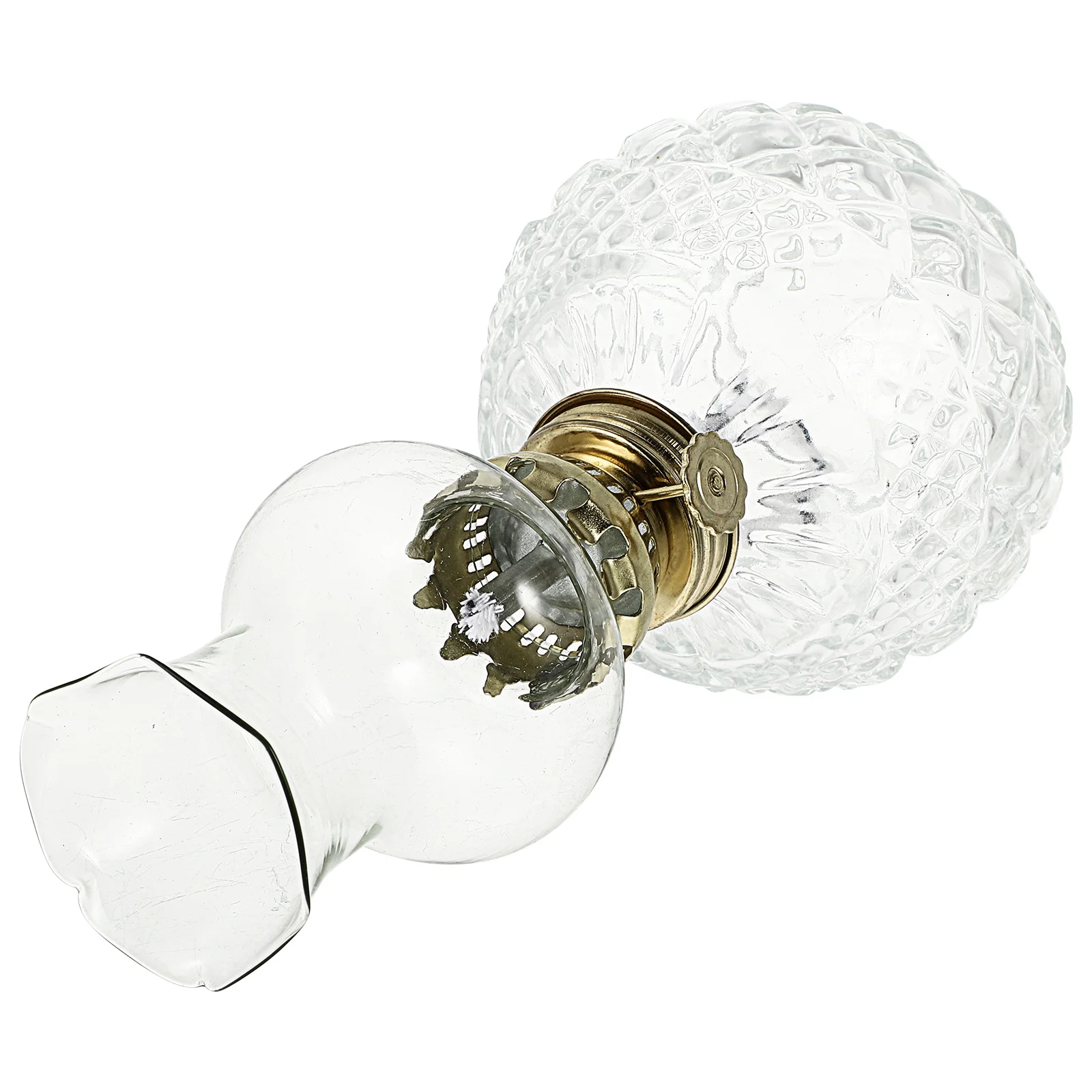 

1set Glass Cover Kerosene Lamp Oil Lamp Vintage Kerosene Light Home Retro Decor for Wedding Decoration Party Home