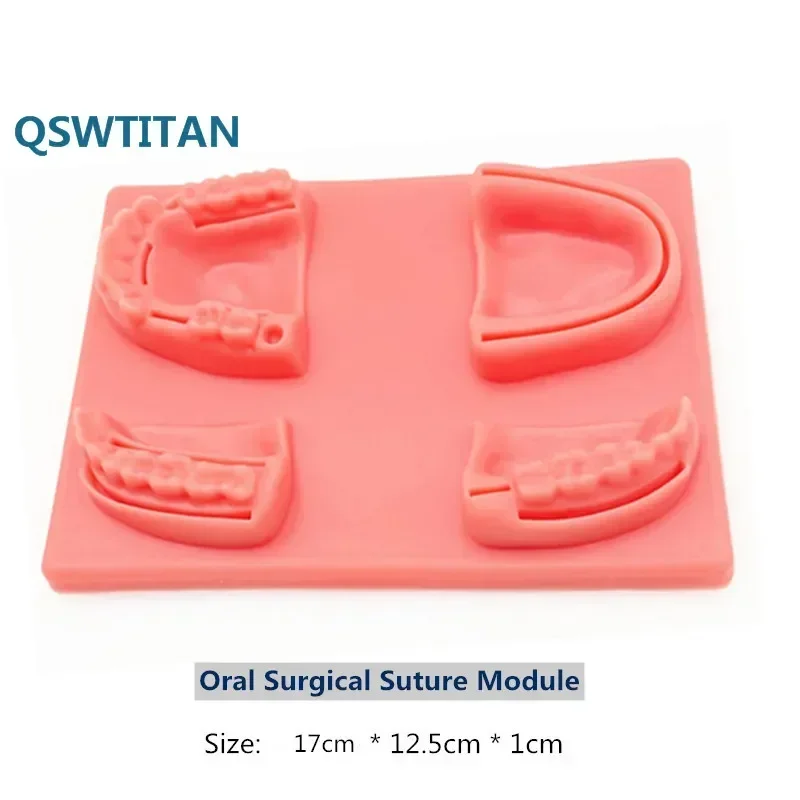 Силиконовая тренировочная подушечка для швов человеческая кожа оральные зубы