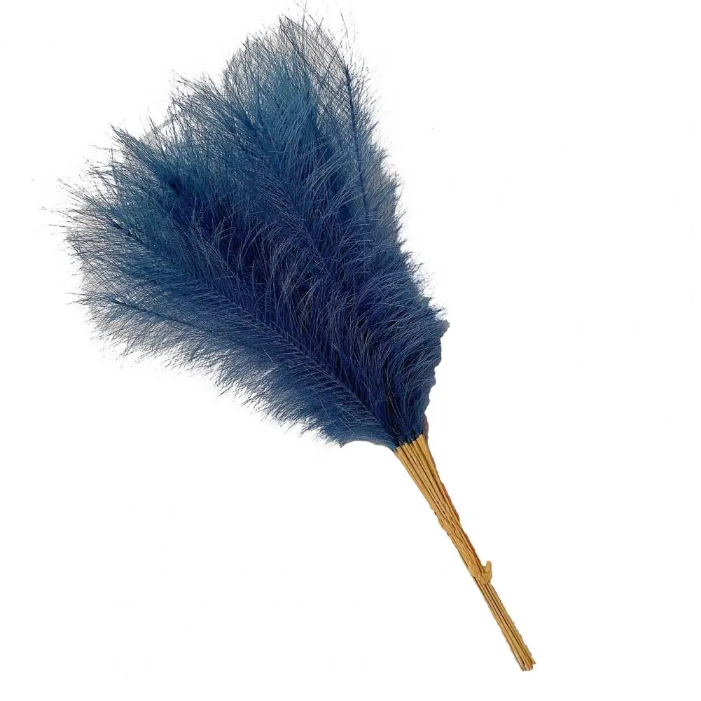 

10 шт. пушистая пампасная трава, украшения в стиле бохо, реалистичный яркий цвет, устойчивый к выцветанию, свадебный центральный элемент, искусственный декор из пампасной травы