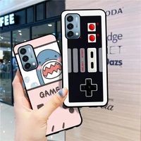 cartoon game console coque for oneplus 9 pro soft tpu case for one plus 8 9 r 7t 8t 9rt oneplus nord 2 ce 5g n200 n100 n10 cover
