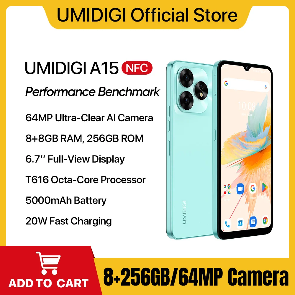 [Вая вая ера] NFC UMIDIGI A15