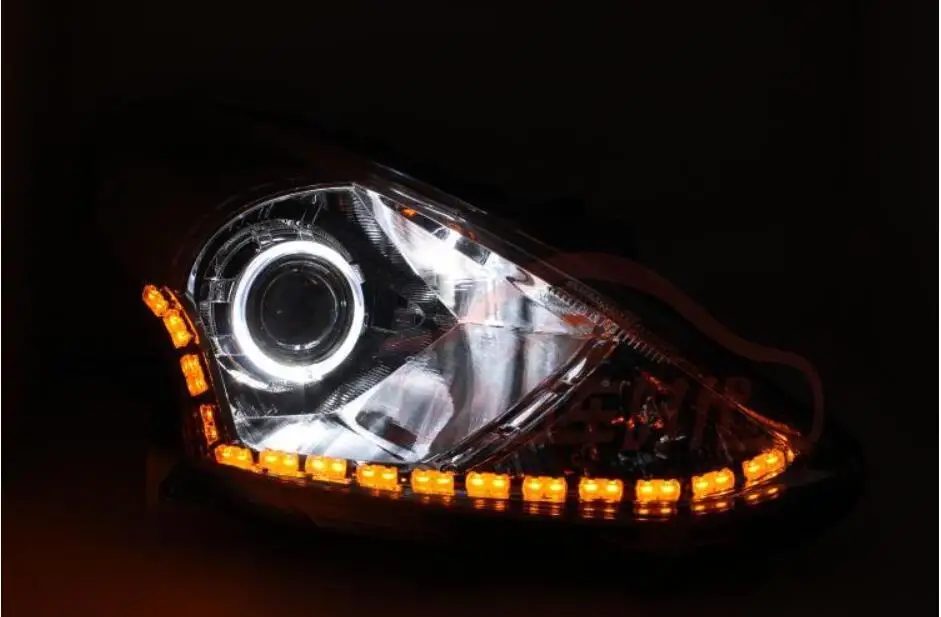 Автомобильные аксессуары Bupmer Almera фара для Nissan Sunny 2014 ~ 2016y дневная солнечная