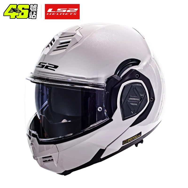 

LS2 FF906 Advant Flip Up МОДУЛЬНЫЙ шлем Мотоциклетный модульный шлем с двойным козырьком со встроенными линзами ECE Capacete Мотошлемы