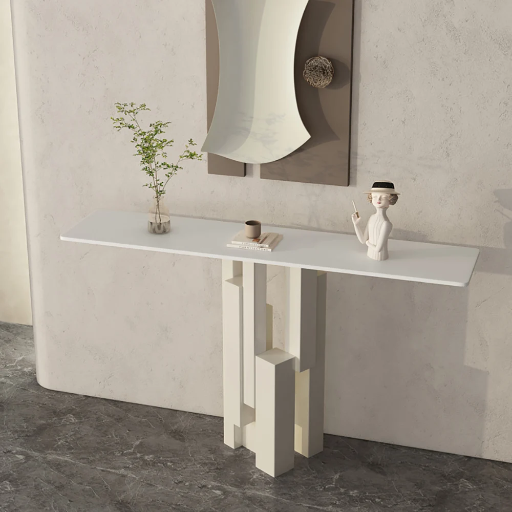 Консольный столик в скандинавском стиле современный минималистичный