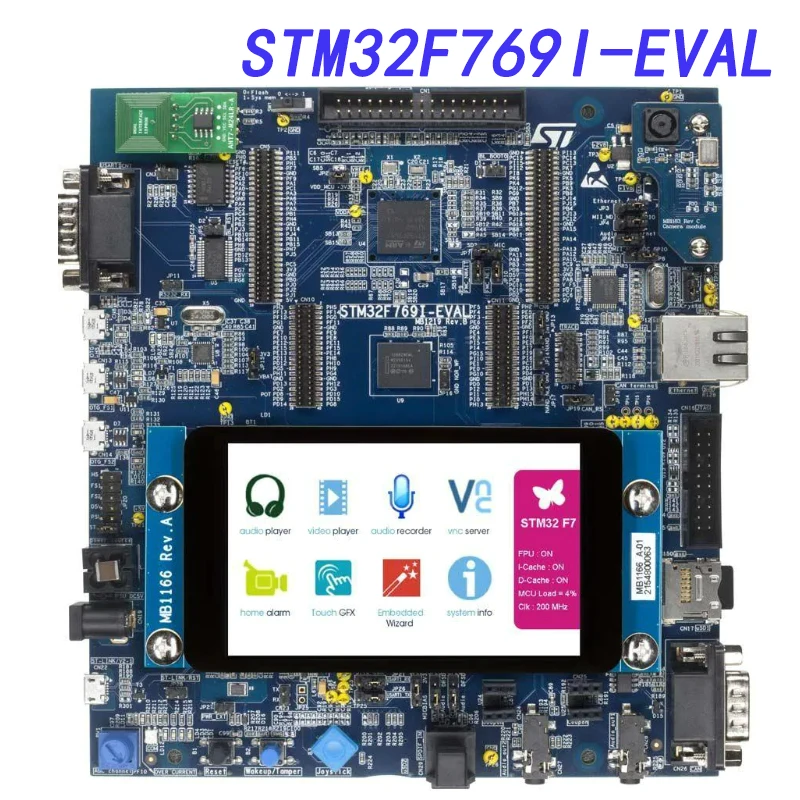 

Avada Tech STM32F769I-EVAL Development Boards & Kits - ARM Evaluation board with STM32F769NI MCU