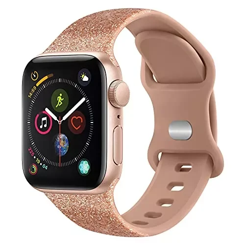

Ремешок спортивный для Apple Watch, браслет для смарт-часов iWatch 41/45 мм, 7 6 5 4 3 SE 42 мм 38 мм 44 мм 40 мм