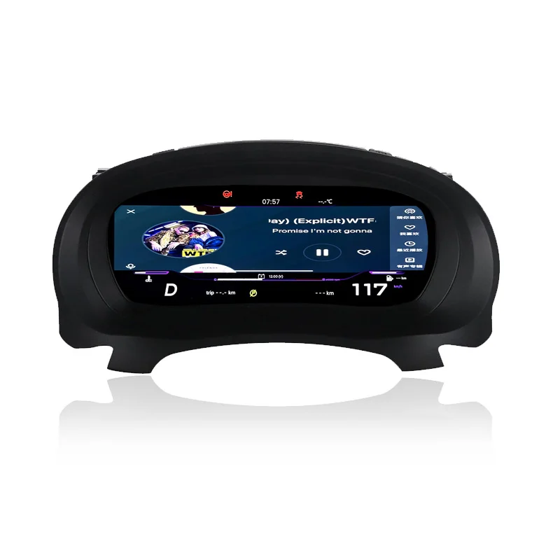 ЖК-дисплей Автомобильный измерительный прибор Виртуальная кабина цифровой