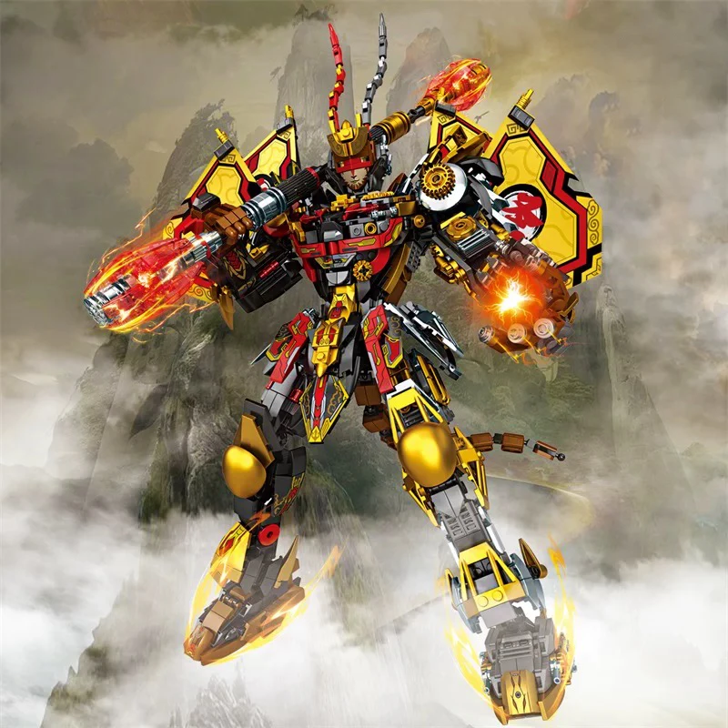 Конструктор Andole King Monkey Warrior Mech Sun Wukong 14+