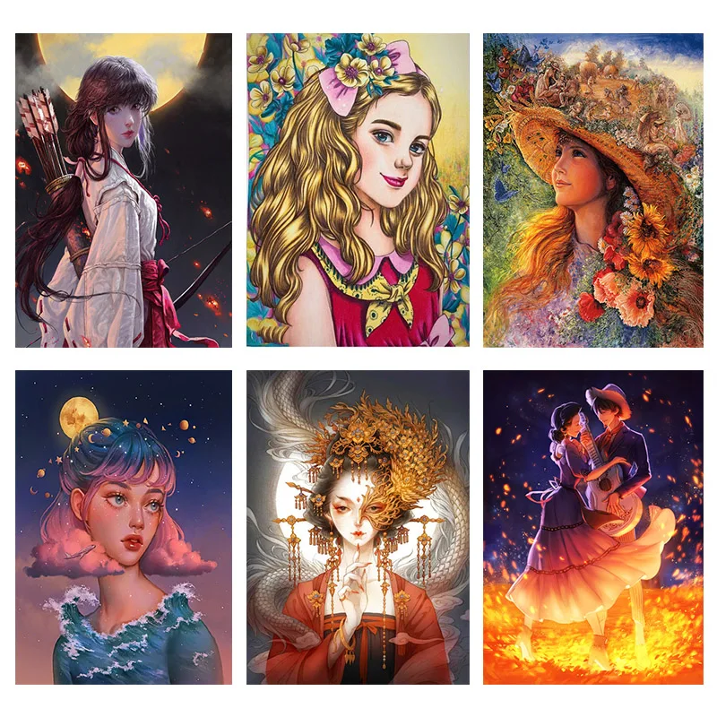 

5D Diy алмазная живопись мультяшный персонаж животные мозаика квадратная круглая Стразы Вышивка спальня домашний декор подарки Ll540