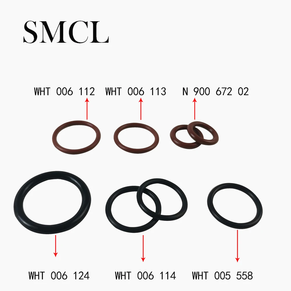 WHT006112 WHT006113 набор уплотнительных колец для турбокомпрессора масляной трубы для VW Passat Touran Phideon Audi A6L Q5L A4L Skoda Octavia