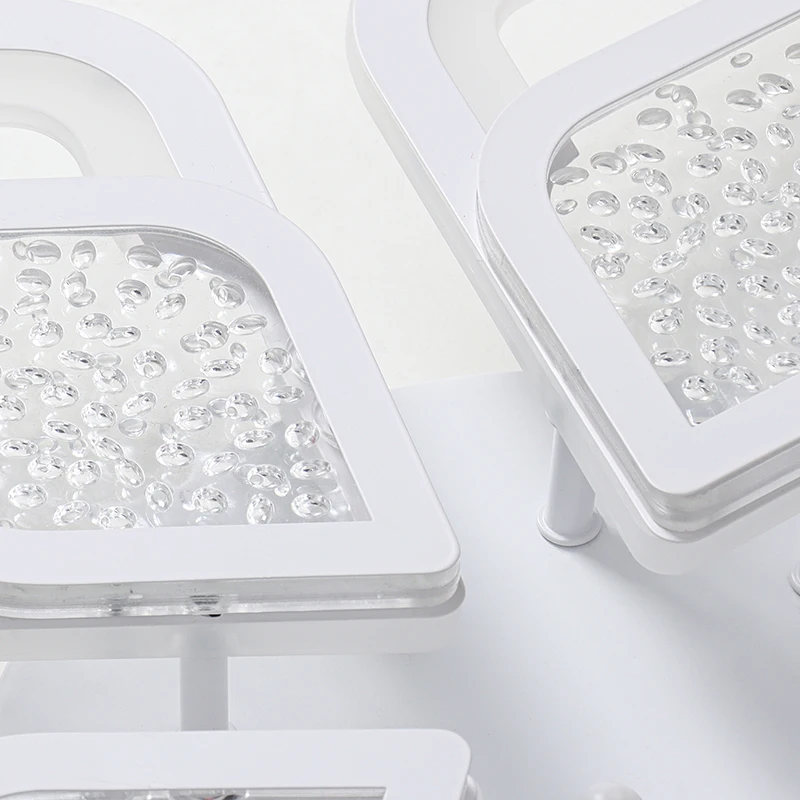 Дешево Bubble Craft люстра с двойным ромбовидным светодиодом для гостиной люстра 2022 новый тренд умного дома внутреннего освещения