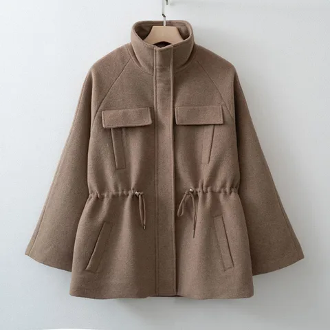 Женская модная шерстяная куртка KALEIRDA