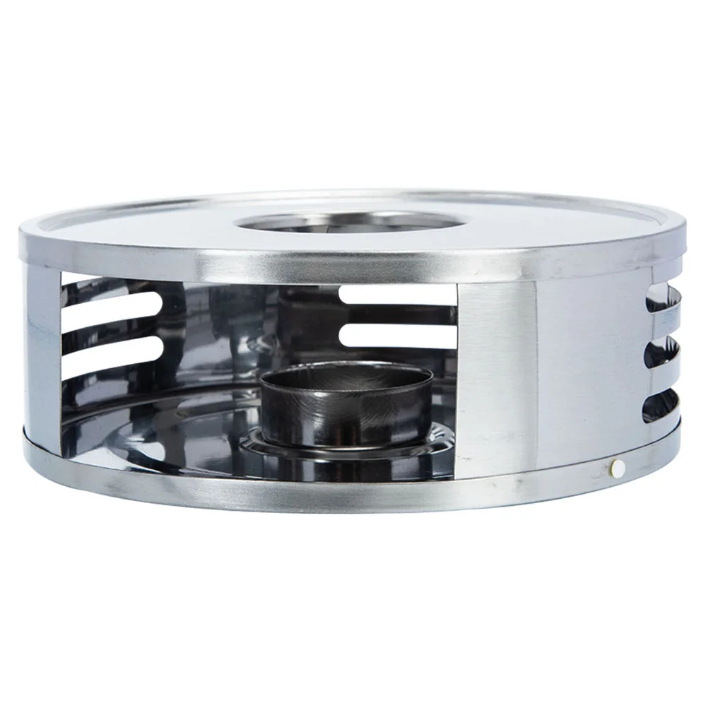 

Stainless Steel Tea Kettle Teapot Holder Hollow Warmer Stove Home Coffee Practical Warmers