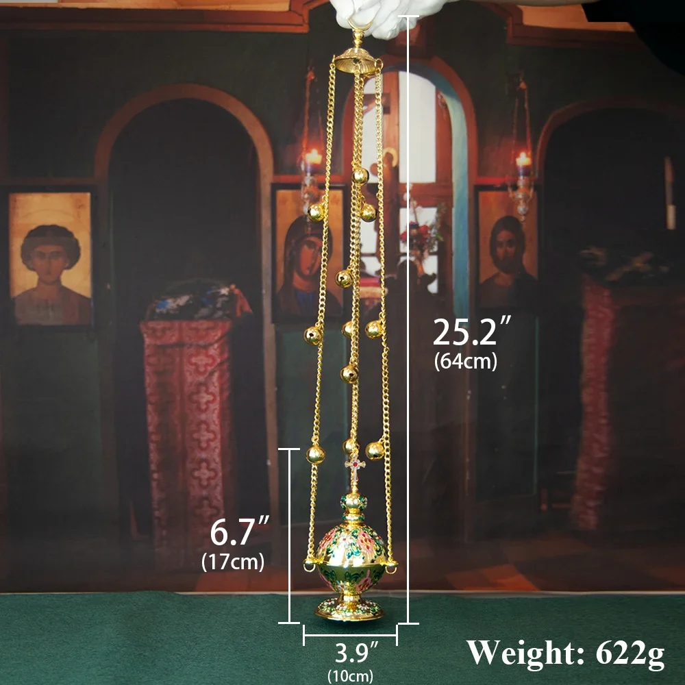 Средневековая Классическая семейная настенная горелка для благовоний восточных