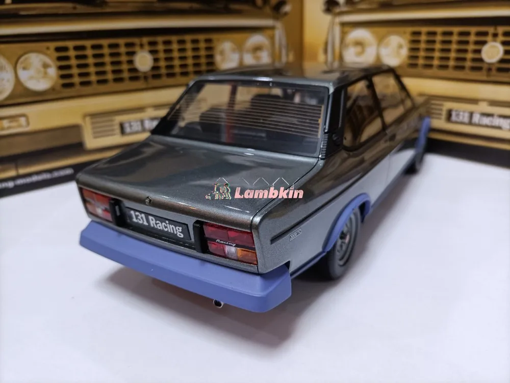 Laudoracing 1/18 для Fiat 131 2000 TC Металлик Серый гоночный выпуск модель спортивного