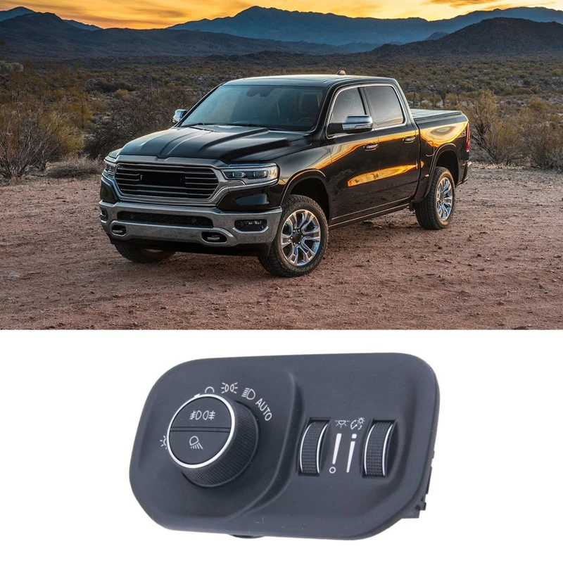 68156064 АК Переключатель фар AA переключатель противотуманных для Dodge Ram 1500 3500 2019