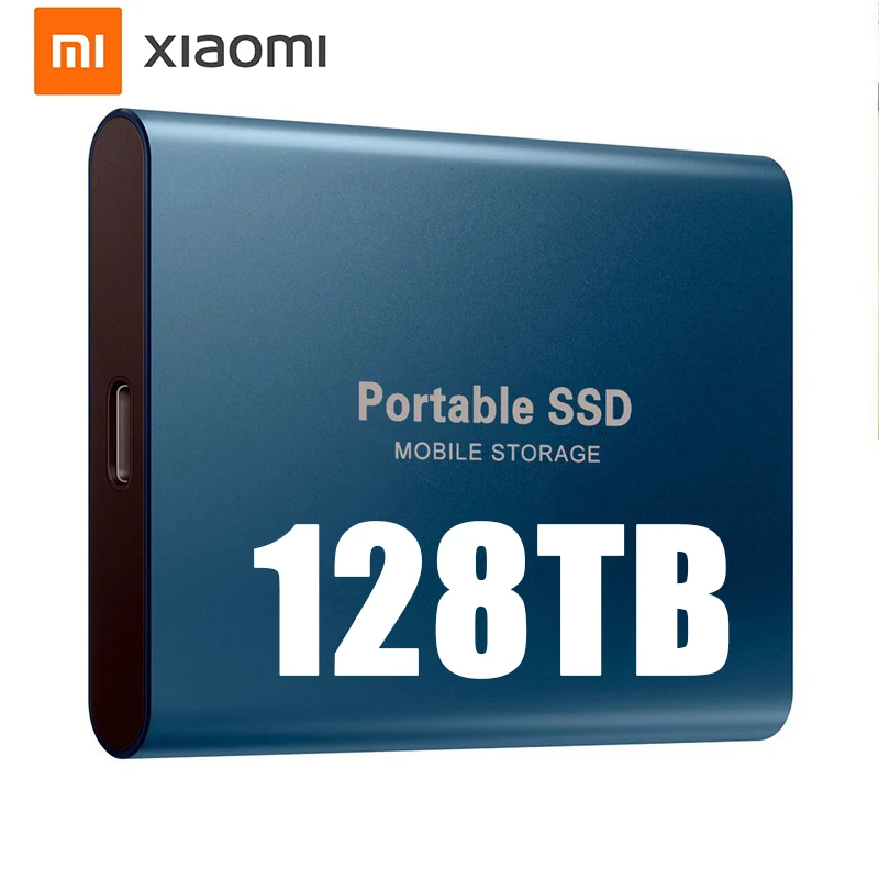 

XIAOMI Portable High-speed Solid State Drive 2TB 4TB 8TB 16TB 64TB SSD Mobile Hard Drives External Storage Decives for Laptop Pc