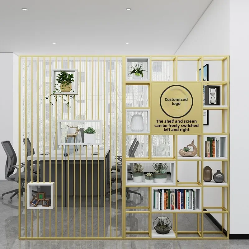 Фото Компания Tieyi Grille: книжные полки из массива дерева, выставочные стенды, офисные перегородки-полки. №4