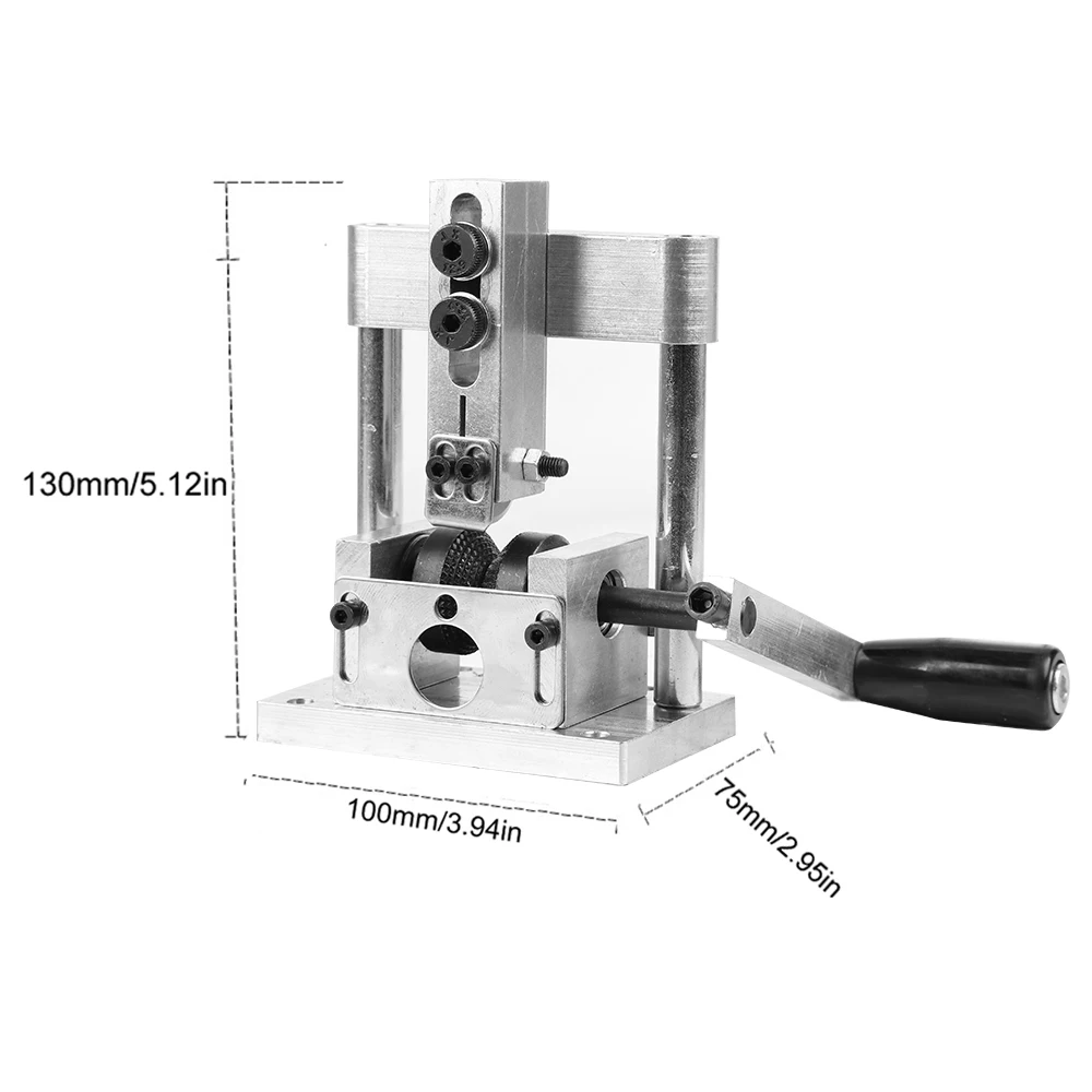 

Portable Manual Wire Stripping Machine Wire Stripper Tool Scrap Cable Peeler for 1-30mm Cables Use with Hand Drill or Crank