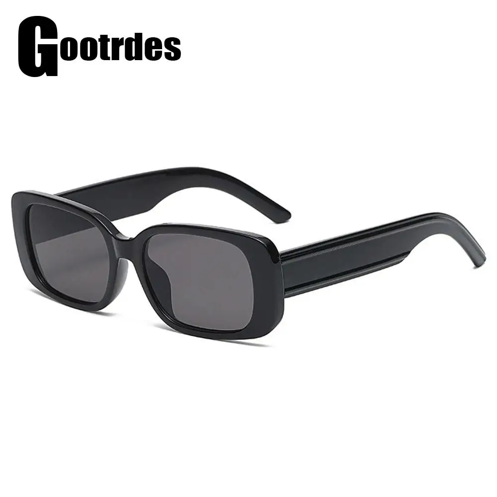 

Овальные Солнцезащитные очки в стиле ретро для женщин, винтажные женские очки в оправе, Модные прямоугольные солнцезащитные очки, уличные о...