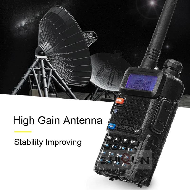 Baofeng UV-5R 8W High Power 8 Watts powerful Walkie Talkie long range 10km VHF/UHF dual Band Two Way Radio pofung uv5r hunting